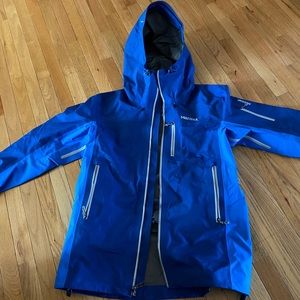 Marmot Large Blue Gortex Unlined jacket